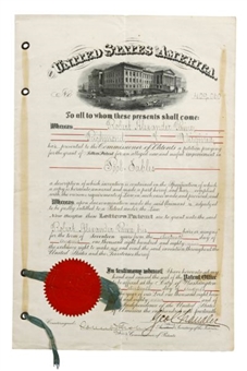 Game of Billiards 1889 Patent For Pool Table Ball Return